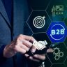 Modern B2B marketing martech stack with tools and platforms